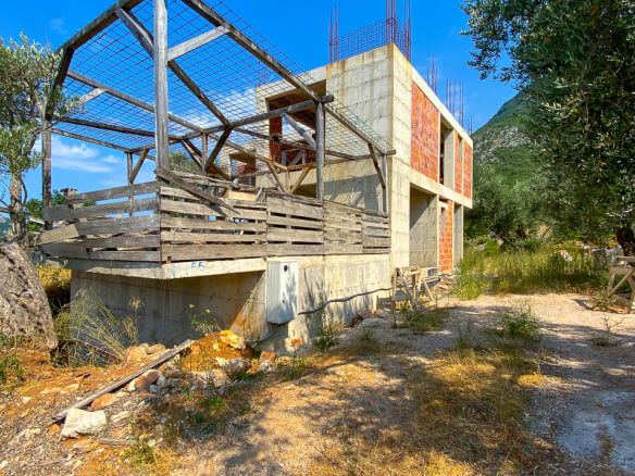 Sutomore – Arhitektonska vila u gradnji