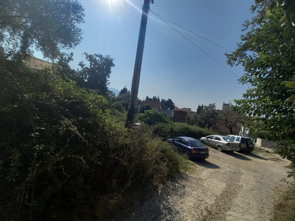 Urbanized plot in Šušanj/ Bar for sale – B80