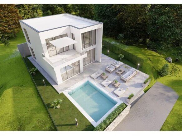 Роскошная вилла с бассейном в Шушане/Баре на продажу – BHK118