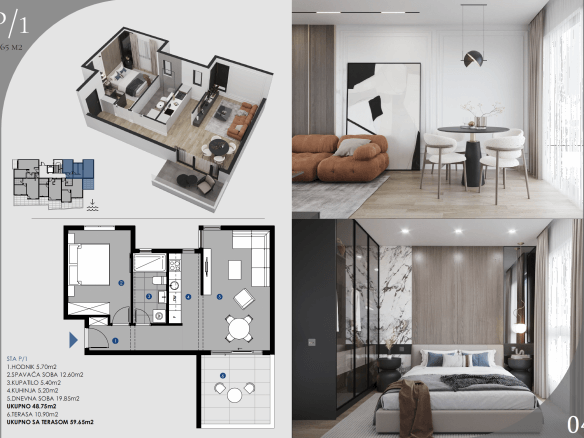 Prodaju se stanovi u novom stambenom kompleksu u Dubravi – DuWK8