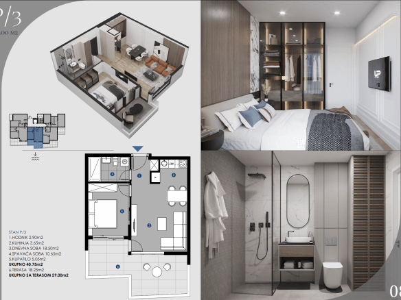Prodaju se stanovi u novom stambenom kompleksu u Dubravi – DuWK8