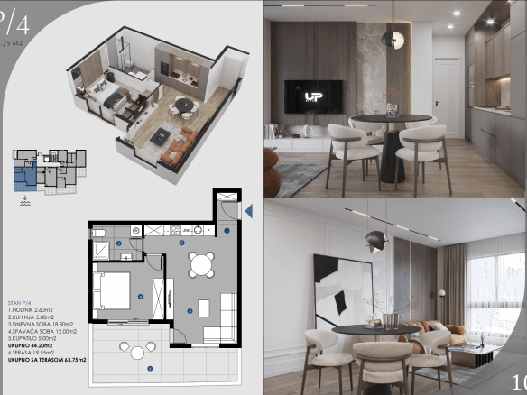 Prodaju se stanovi u novom stambenom kompleksu u Dubravi – DuWK8