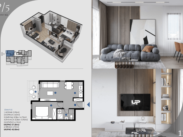 Prodaju se stanovi u novom stambenom kompleksu u Dubravi – DuWK8