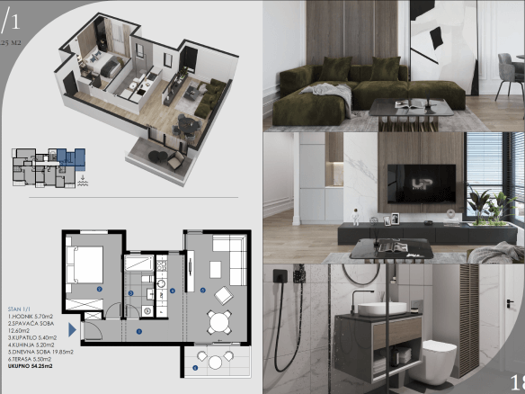 Prodaju se stanovi u novom stambenom kompleksu u Dubravi – DuWK8