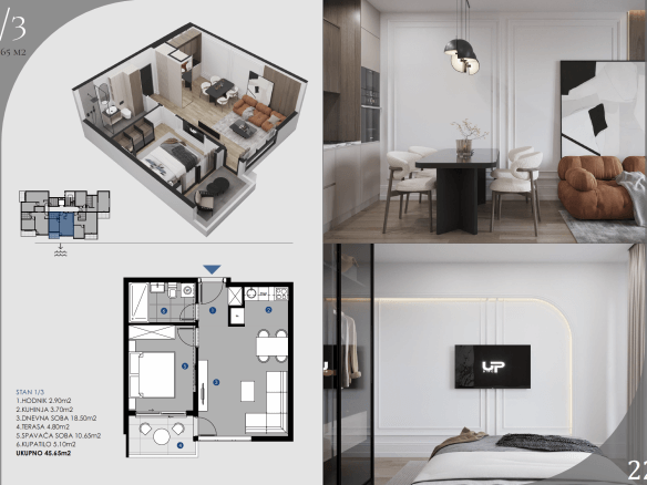 Prodaju se stanovi u novom stambenom kompleksu u Dubravi – DuWK8