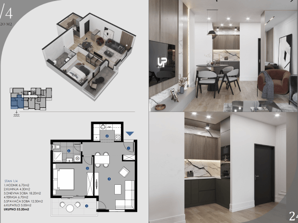 Prodaju se stanovi u novom stambenom kompleksu u Dubravi – DuWK8