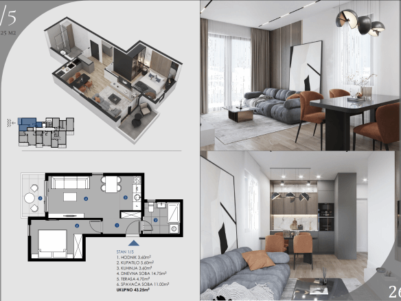 Prodaju se stanovi u novom stambenom kompleksu u Dubravi – DuWK8