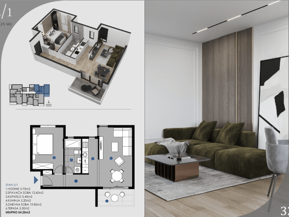 Prodaju se stanovi u novom stambenom kompleksu u Dubravi – DuWK8