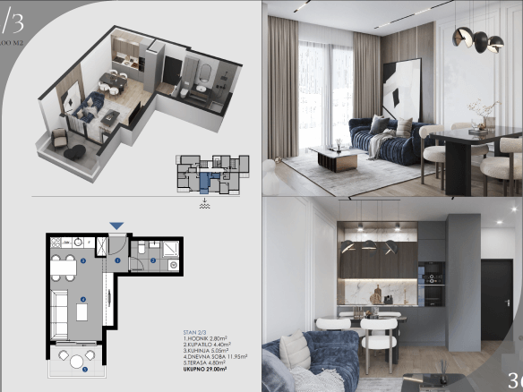 Prodaju se stanovi u novom stambenom kompleksu u Dubravi – DuWK8