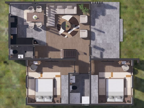 Bungalow groß in exklusiver Wohnanlage in Rožaje – RoHK11