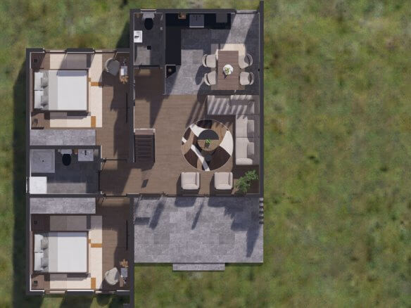 Bungalow groß in exklusiver Wohnanlage in Rožaje – RoHK11