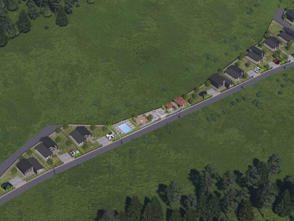 Bungalow groß in exklusiver Wohnanlage in Rožaje – RoHK11