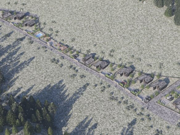 Bungalow groß in exklusiver Wohnanlage in Rožaje – RoHK11
