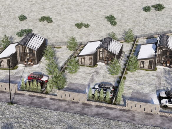 Bungalow groß in exklusiver Wohnanlage in Rožaje – RoHK11