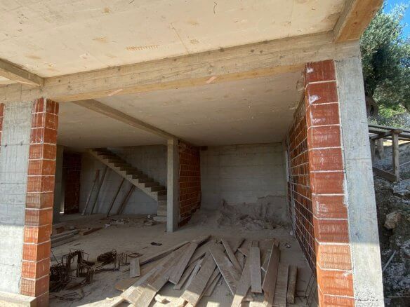 Дом с видом на море в самом центре Добра Вода на продажу – DVHK29