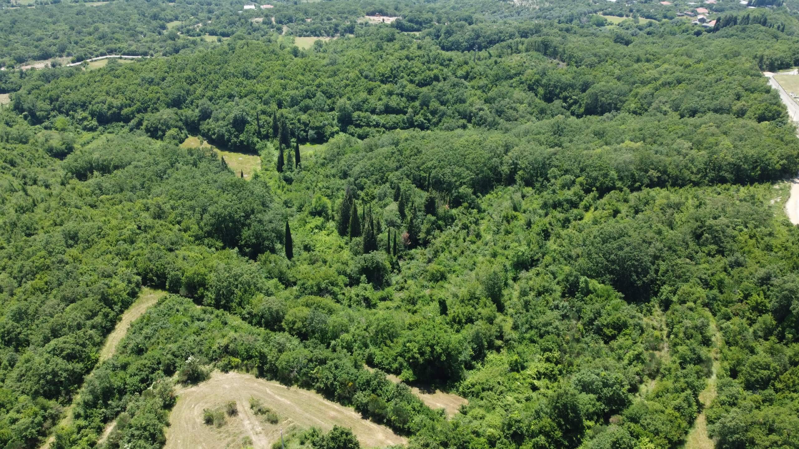Großzügiges Naturgrundstück mit Meer- und Bergblick in Kunje – Gemeinde Bar – K23