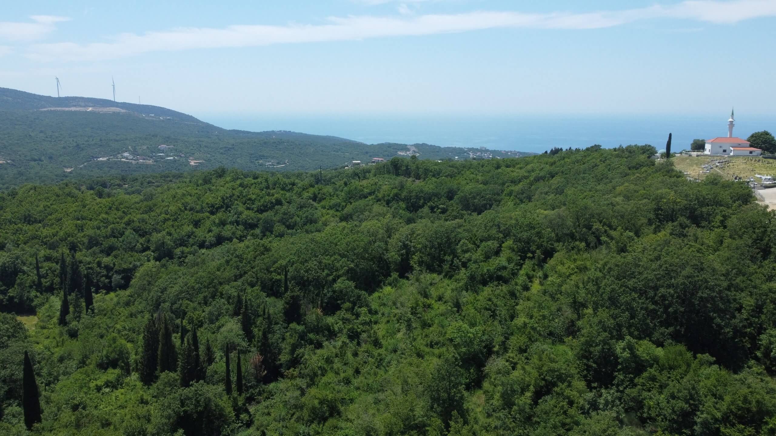 Großzügiges Naturgrundstück mit Meer- und Bergblick in Kunje – Gemeinde Bar – K23