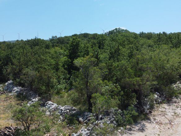 Spacious natural lot with a stunning ocean view in Kunje – Municipality of Bar – K24