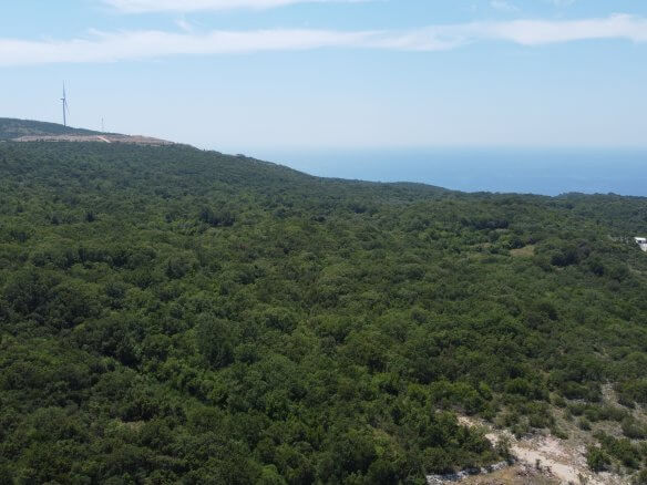 Spacious natural lot with a stunning ocean view in Kunje – Municipality of Bar – K24