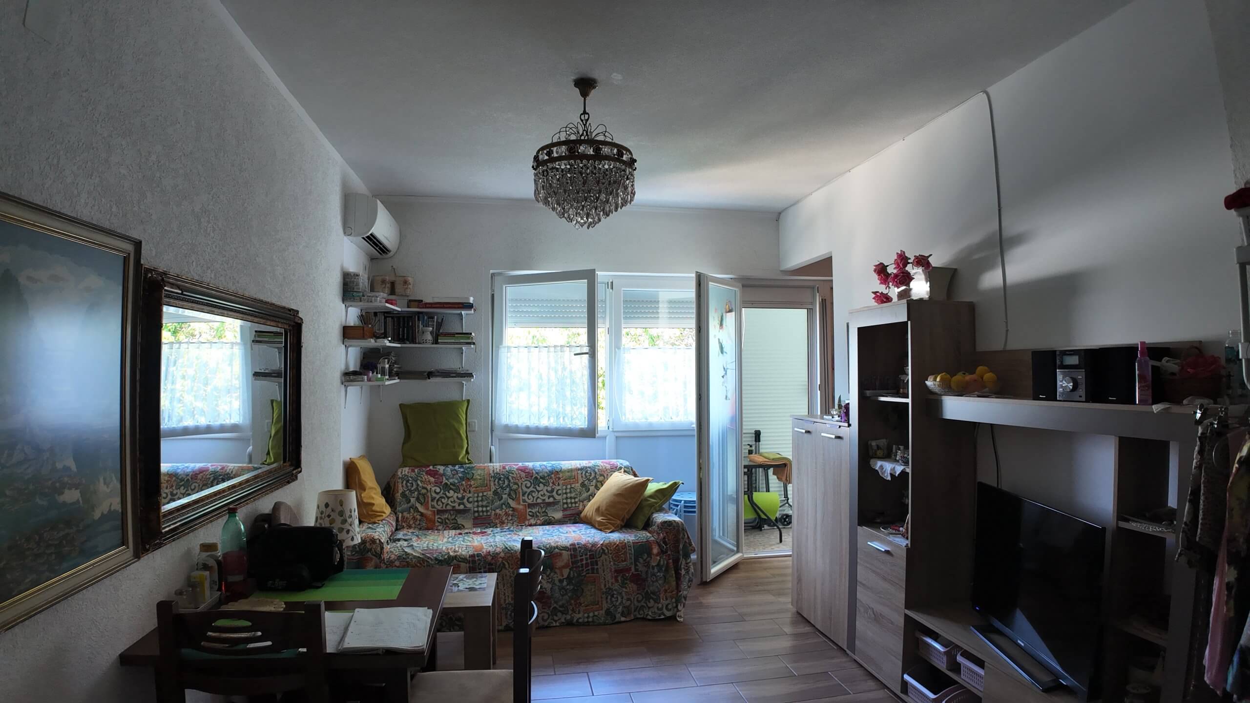 Apartment mit Meerblick in bester Lage von Sutomore – nur 70 Meter zum Strand – SWK01