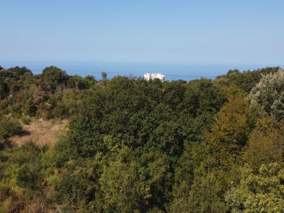 Urbanisiertes Grundstück mit Meer- und Bergblick in Kunje bei Bar