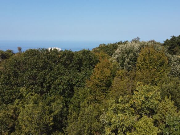 Urbanisiertes Grundstück mit Meer- und Bergblick in Kunje bei Bar