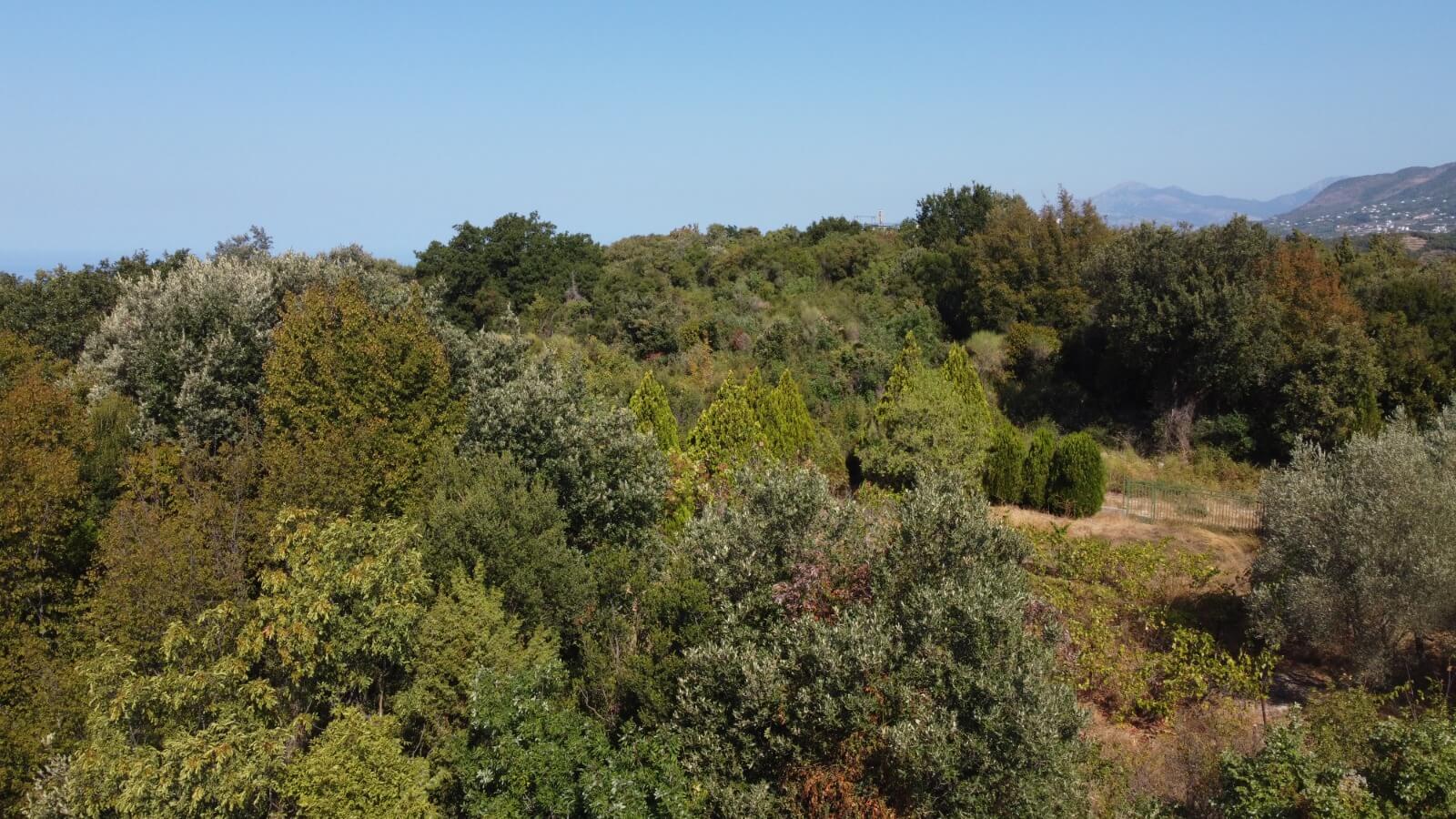 Urbanisiertes Grundstück mit Meer- und Bergblick in Kunje bei Bar