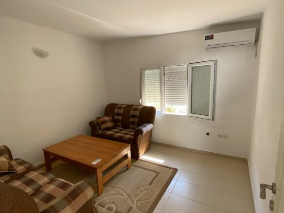 Möblierte 1-Schlafzimmer-Wohnung mit Garage in Bjeliši/ Bar zur Miete – MB114
