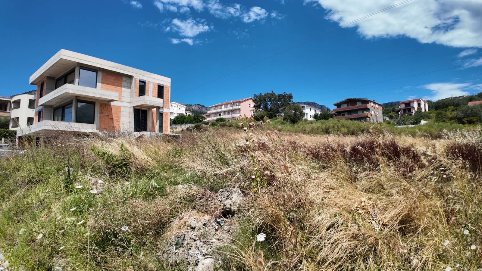 Großzügiges Grundstück mit Meerblick in Bjeliši/ Bar zum Kauf – B100