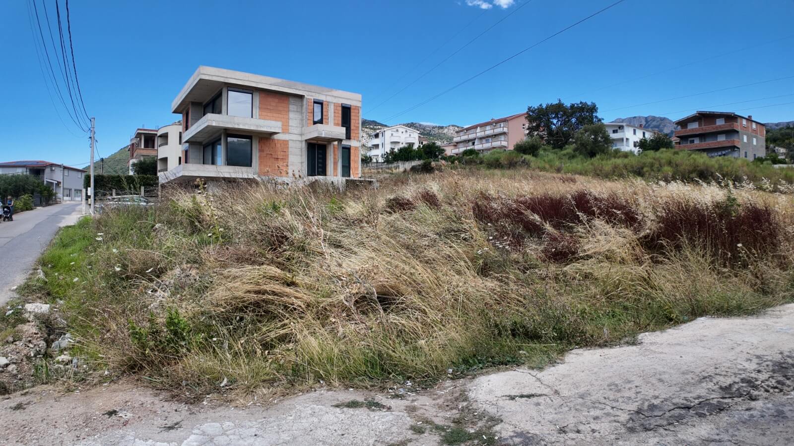 Großzügiges Grundstück mit Meerblick in Bjeliši/ Bar zum Kauf – B100