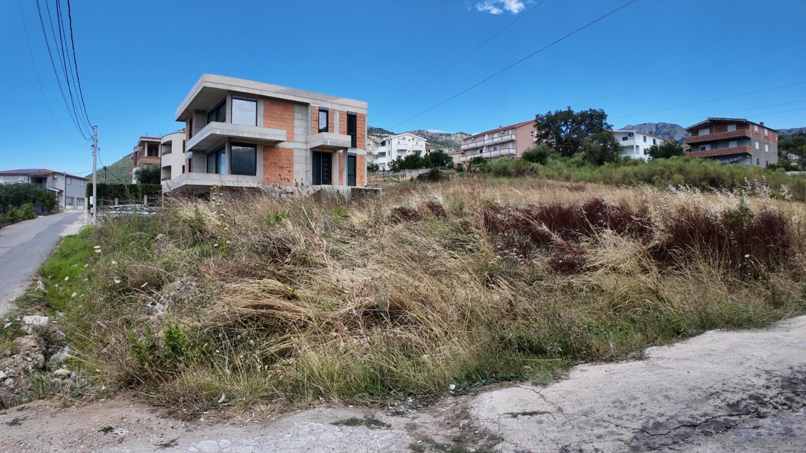 Großzügiges Grundstück mit Meerblick in Bjeliši/ Bar zum Kauf – B100