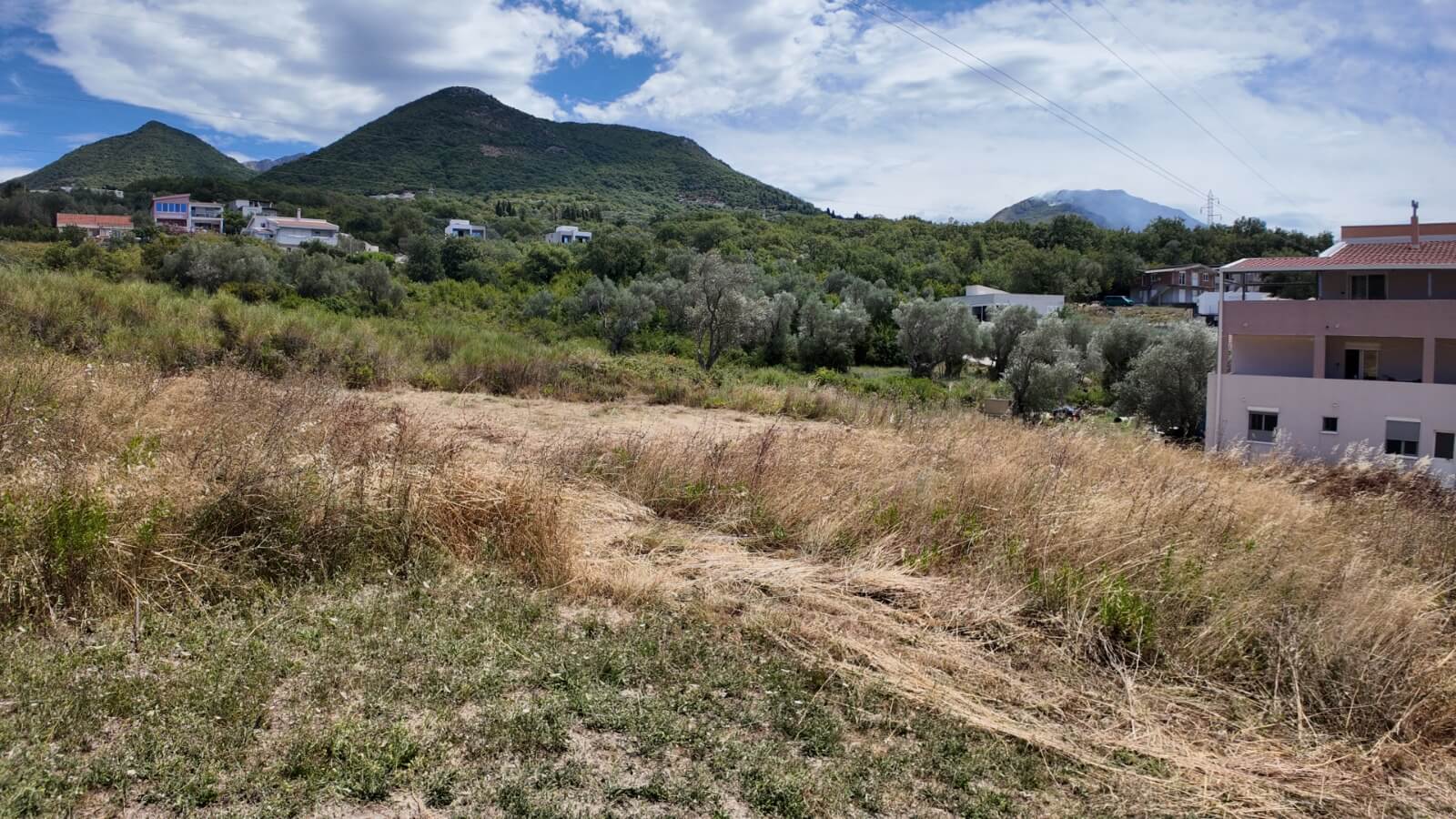 Großzügiges Grundstück mit Meerblick in Bjeliši/ Bar zum Kauf – B100
