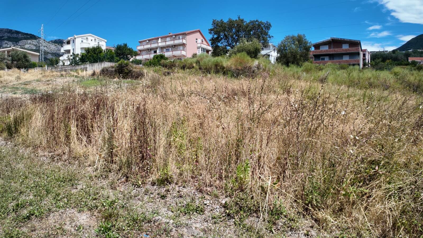 Großzügiges Grundstück mit Meerblick in Bjeliši/ Bar zum Kauf – B100