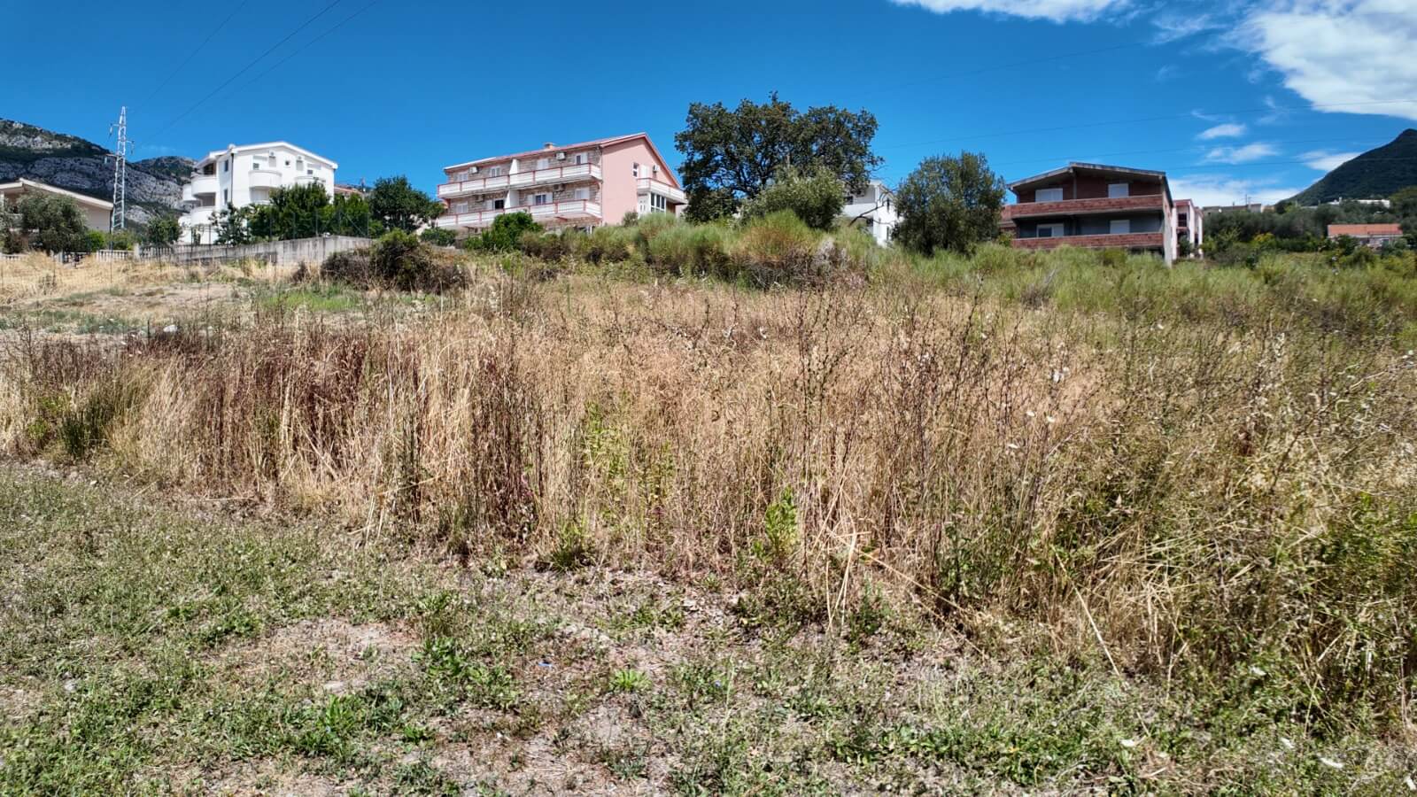 Großzügiges Grundstück mit Meerblick in Bjeliši/ Bar zum Kauf – B100