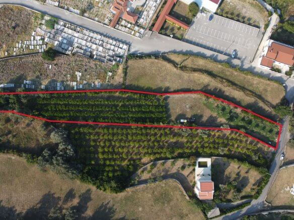 Großzügiges Grundstück mit Meerblick in Dobra Voda – DV68