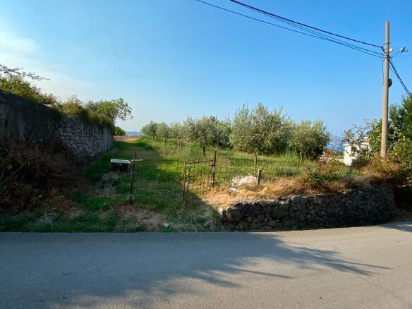 Großzügiges Grundstück mit Meerblick in Dobra Voda – DV68