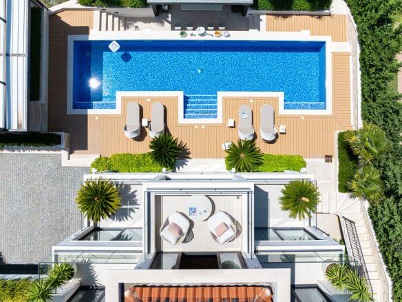 Exklusive Luxus-Villa mit Pool und spektakulärem Meerblick in Blizikuće/ Budva zum Kauf – BuHK5