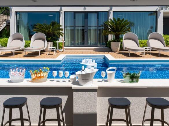 Exklusive Luxus-Villa mit Pool und spektakulärem Meerblick in Blizikuće/ Budva zum Kauf – BuHK5