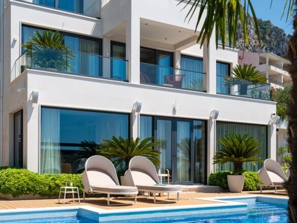 Exklusive Luxus-Villa mit Pool und spektakulärem Meerblick in Blizikuće/ Budva zum Kauf – BuHK5