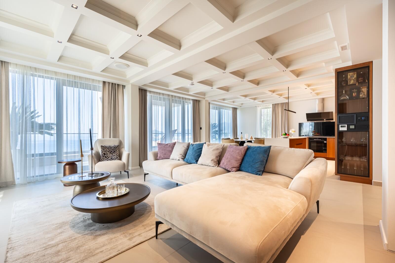 Exklusive Luxus-Villa mit Pool und spektakulärem Meerblick in Blizikuće/ Budva zum Kauf – BuHK5
