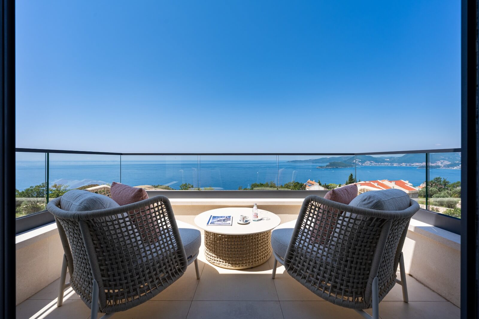Exklusive Luxus-Villa mit Pool und spektakulärem Meerblick in Blizikuće/ Budva zum Kauf – BuHK5