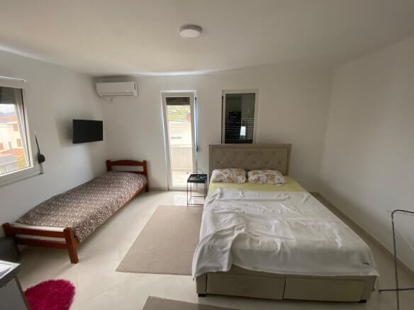 1-Zimmer-Apartment mit Balkon in Dubrava/ Bar zur Miete – MB117