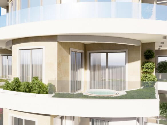 Montesa Hill – Luxuriöse 2-Zimmer-Wohnung mit Meerblick in Bečići/ Budva zum Kauf – PD27
