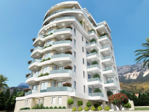 Montesa Hill – Luxuriöse 2-Zimmer-Wohnung mit Meerblick in Bečići/ Budva zum Kauf – PD27