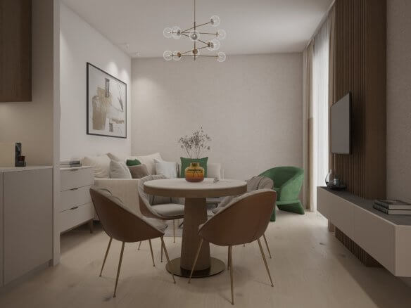 Montesa Hill – Luxuriöse 2-Zimmer-Wohnung mit Meerblick in Bečići/ Budva zum Kauf – PD27