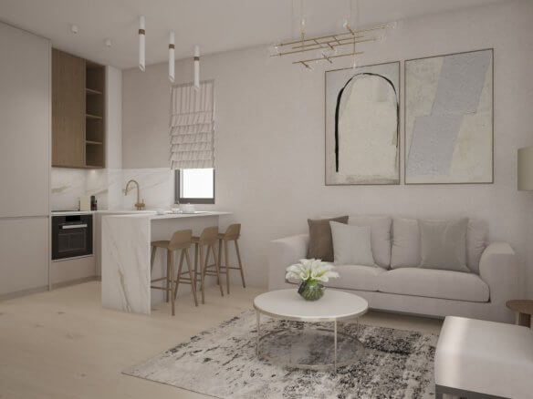 Montesa Hill – Luxuriöse 2-Zimmer-Wohnung mit Meerblick in Bečići/ Budva zum Kauf – PD27