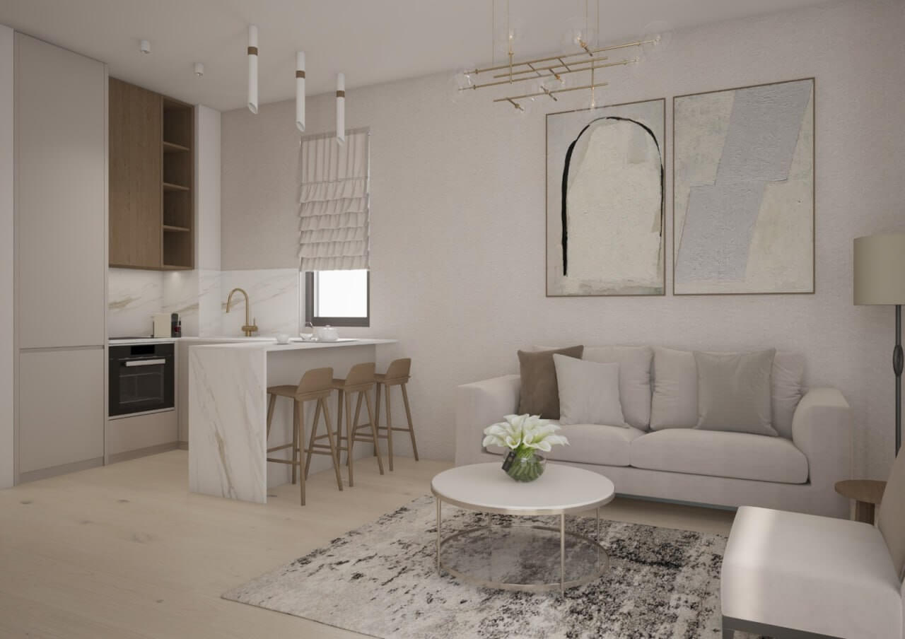Montesa Hill – Luxuriöse 2-Zimmer-Wohnung mit Meerblick in Bečići/ Budva zum Kauf – PD27