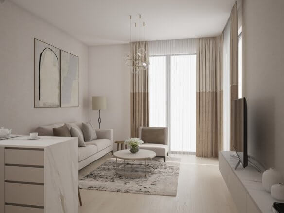 Montesa Hill – Luxuriöse 2-Zimmer-Wohnung mit Meerblick in Bečići/ Budva zum Kauf – PD27