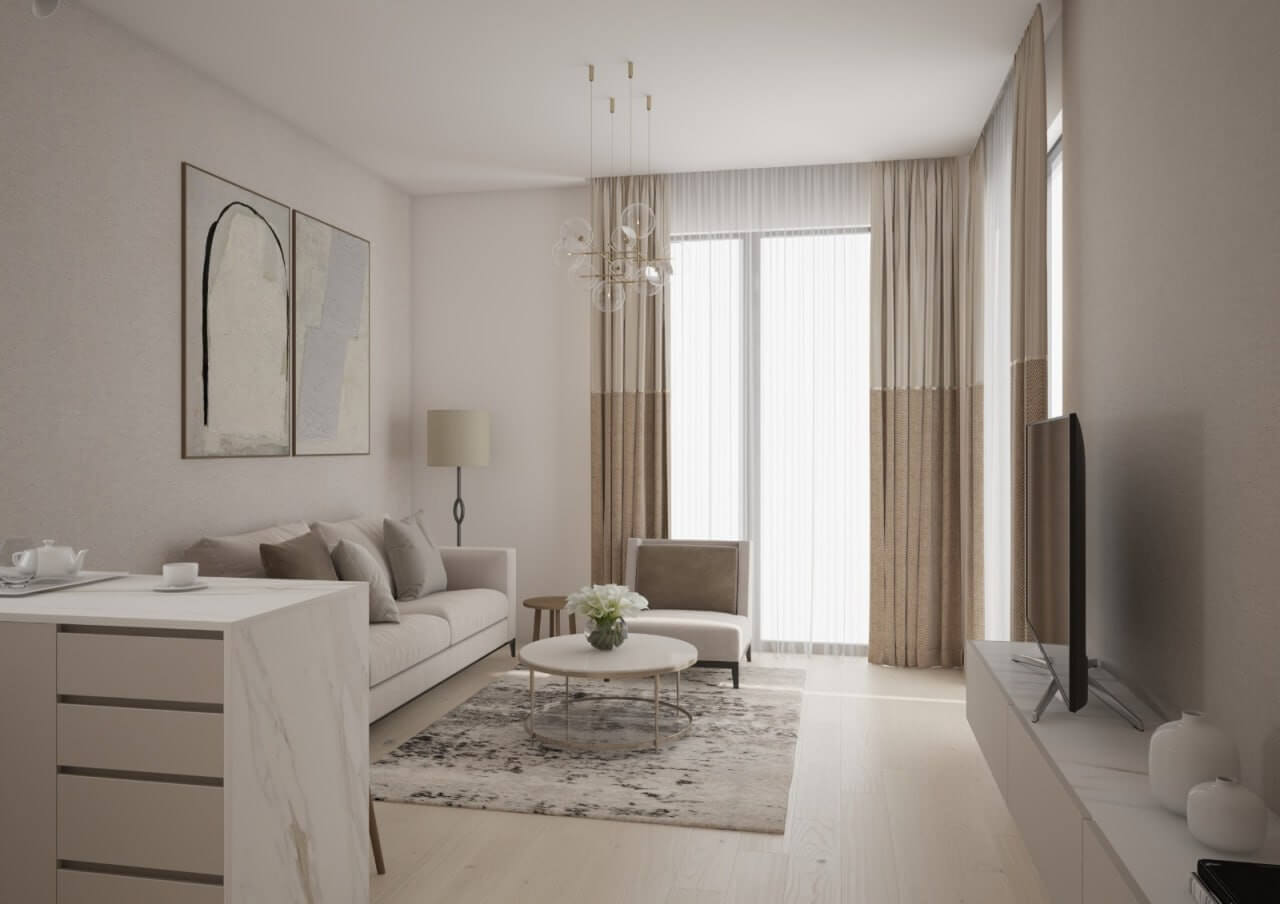 Montesa Hill – Luxuriöse 2-Zimmer-Wohnung mit Meerblick in Bečići/ Budva zum Kauf – PD27