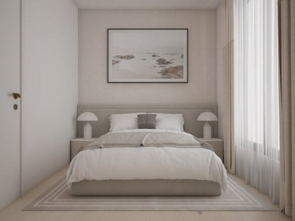 Montesa Hill – Luxuriöse 2-Zimmer-Wohnung mit Meerblick in Bečići/ Budva zum Kauf – PD27